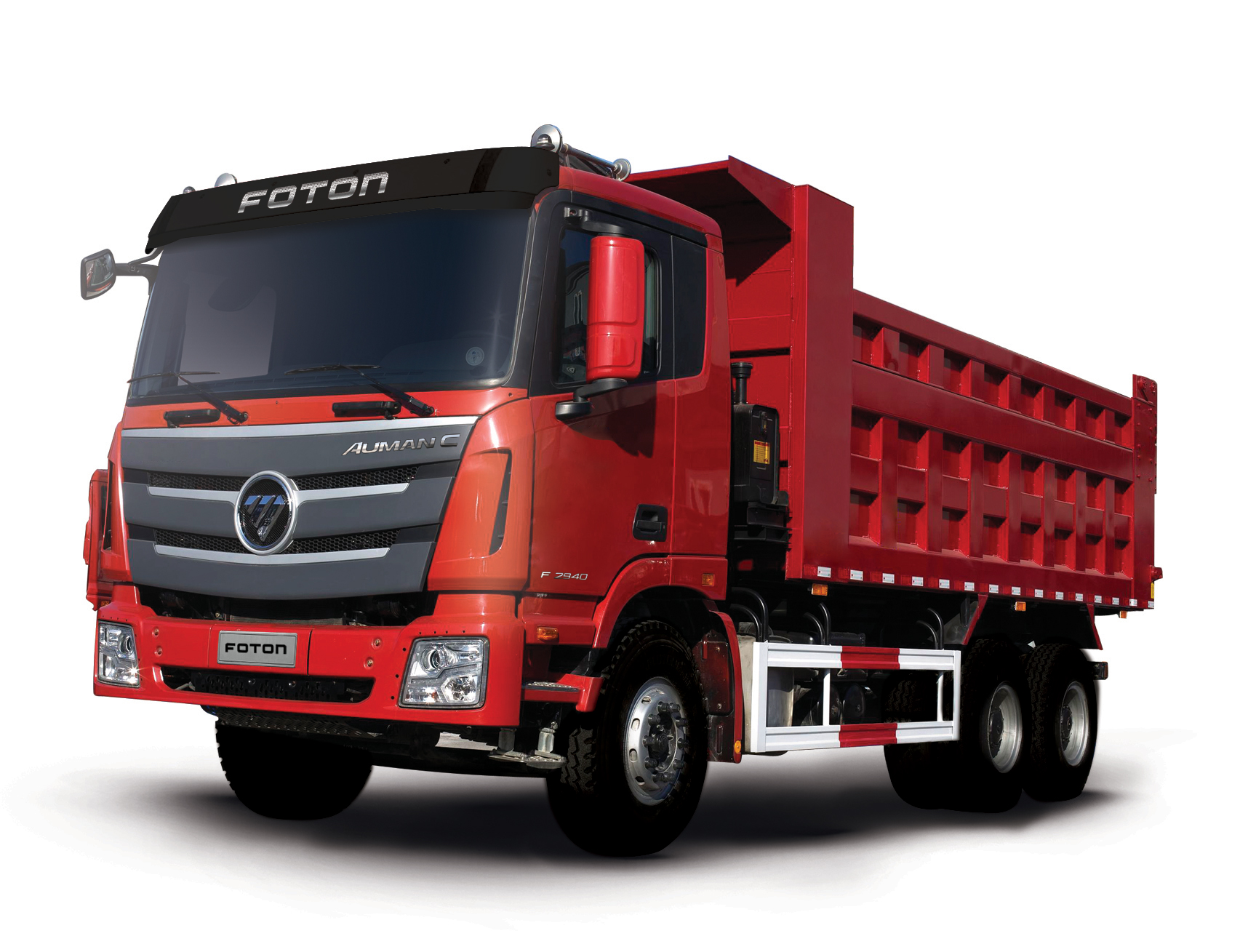 出口福田欧曼-GTL6X4自卸车